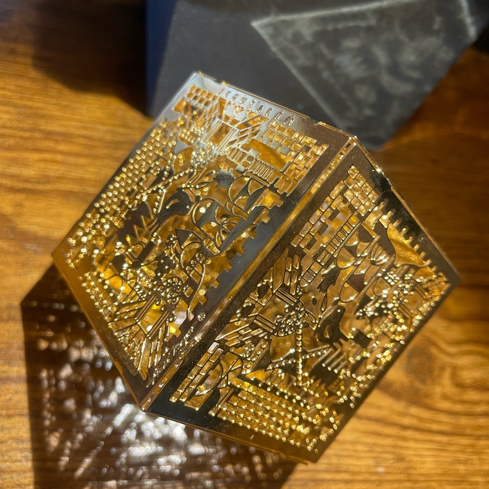 Anat Mayer Sculpture, Jerusalem cube handmade